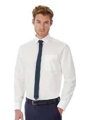 Camicia Popeline Easy Care M/l 100% Cot. Uomo