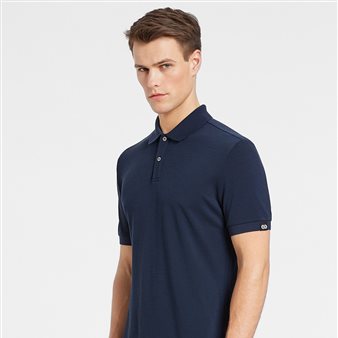 M's Polo Ss Outdoor - Oro