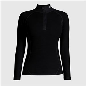 W's Half-zip Ls C.o. - Lindsey